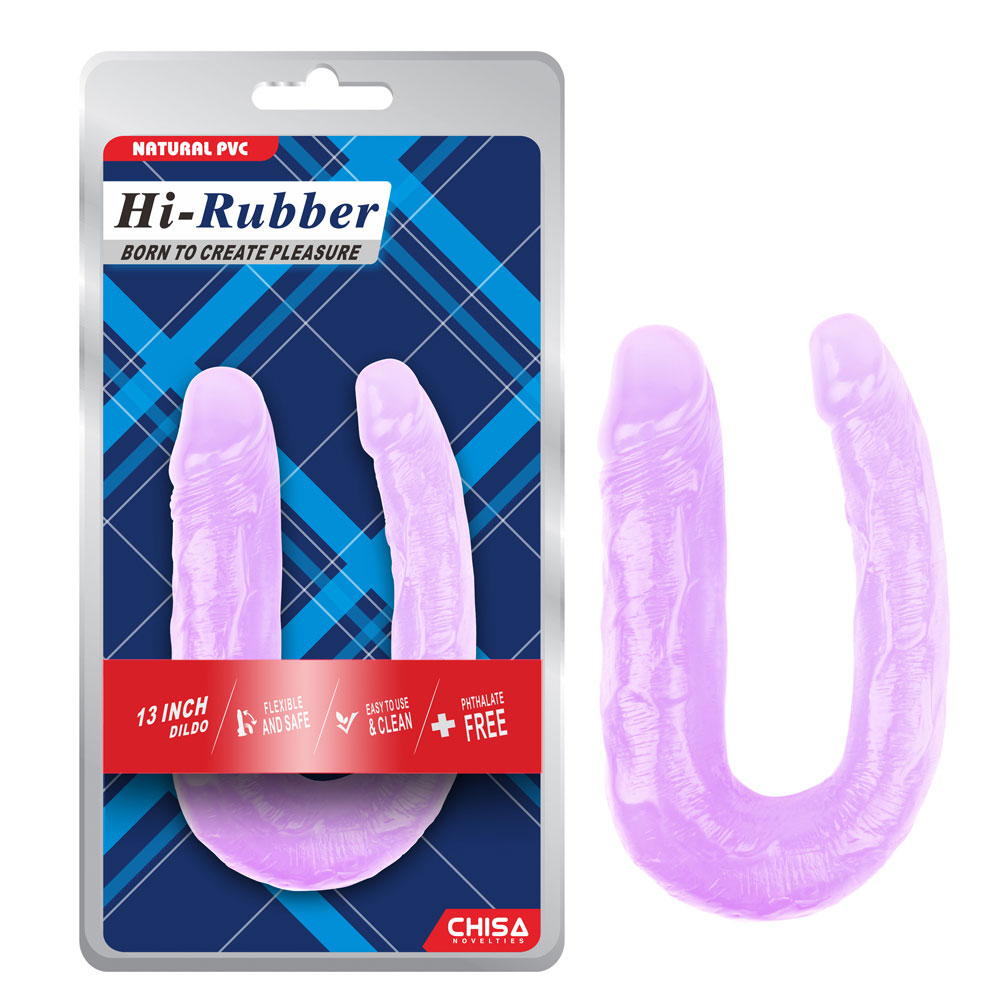 13-calowe dildo-fioletowe