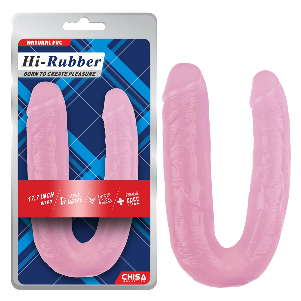 17.7 Cal Dildo-Różowy