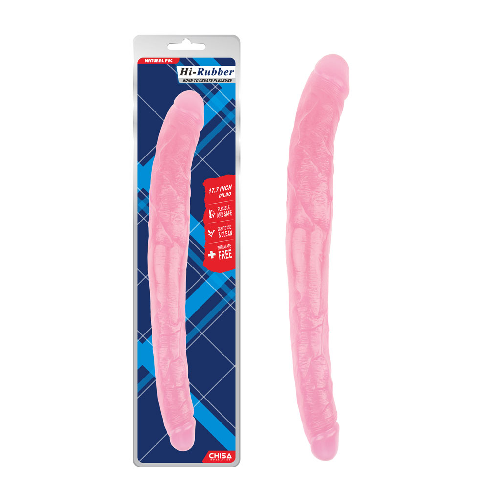 17.8 Cal Dildo-Różowy