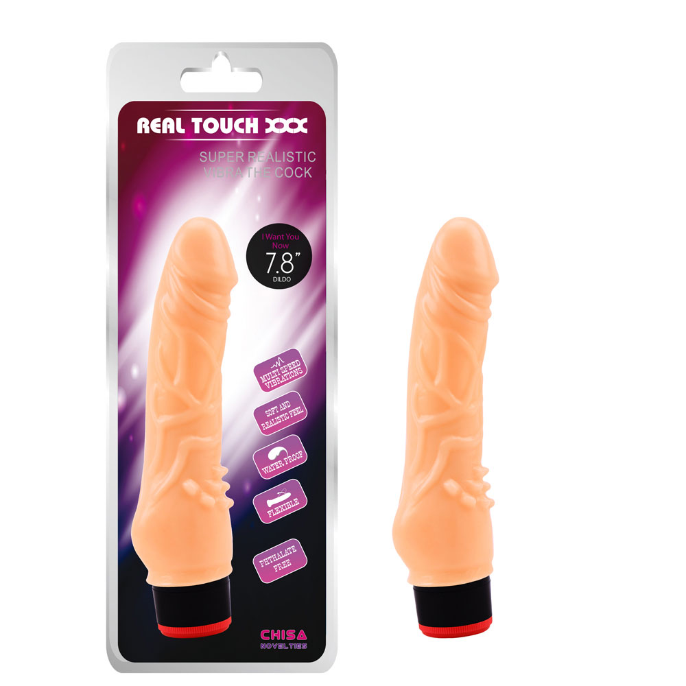 7.8” Vibe Cock-Flesh