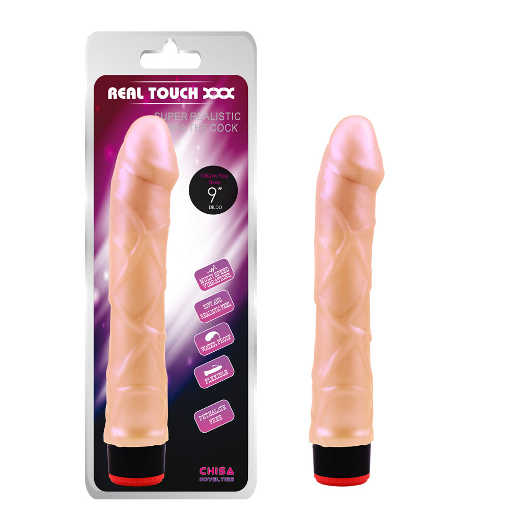 9” Vibe Cock-Flesh No.1