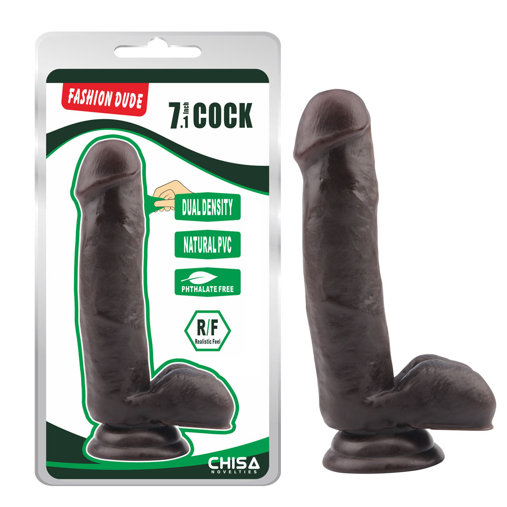 Fashion Dude-7.1 Cal Cock-Brązowy