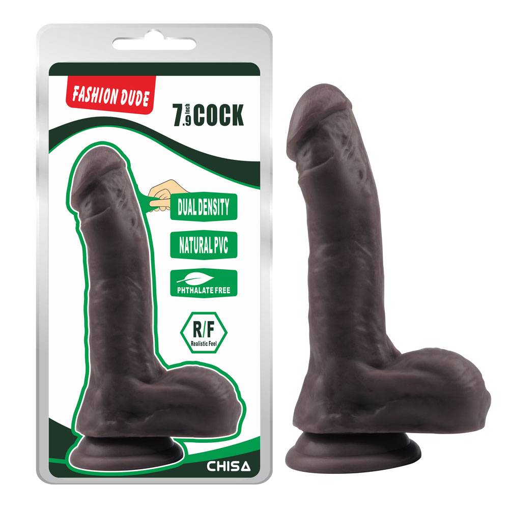 Fashion Dude-7,9 cala Cock-Brązowy