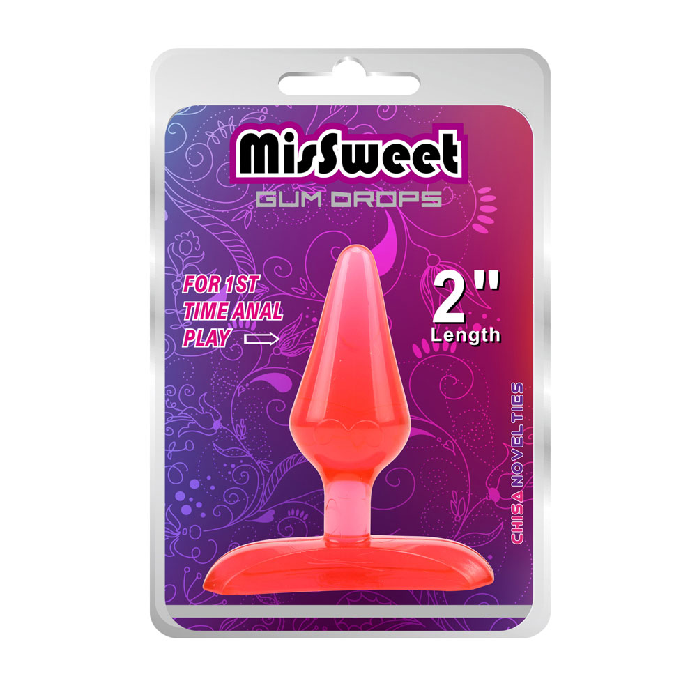 Pistolet Drops Plug-czerwony