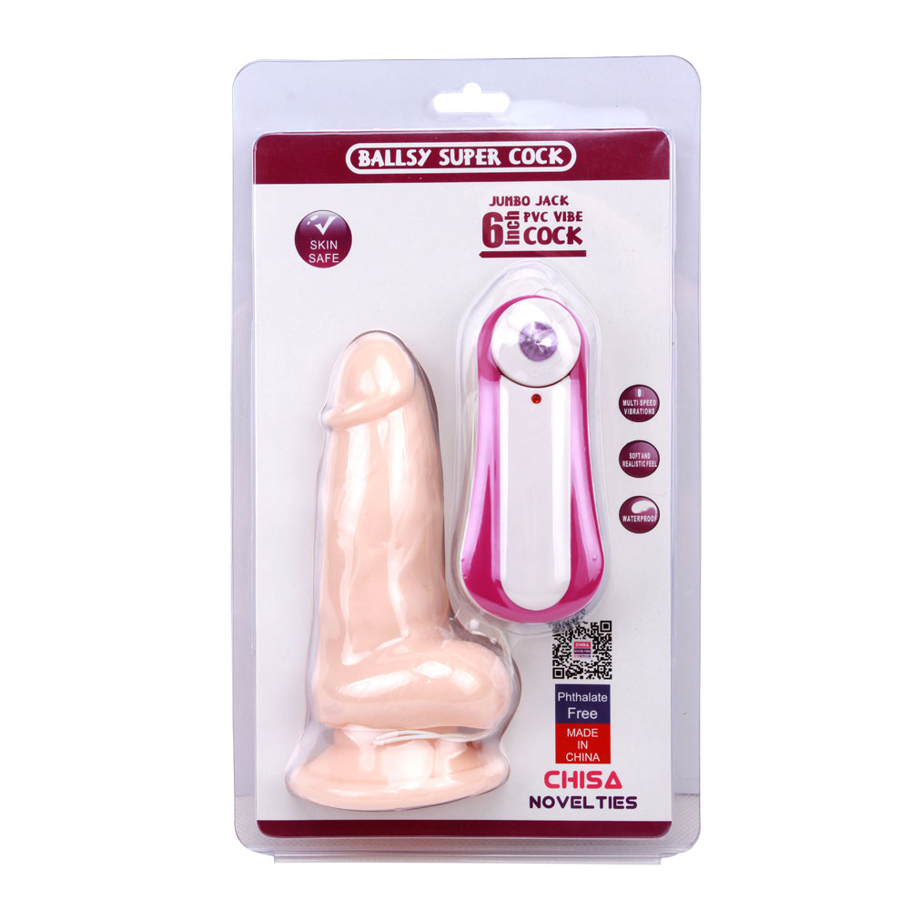 JUMBO JACK 6 Wibracyjne Dildo